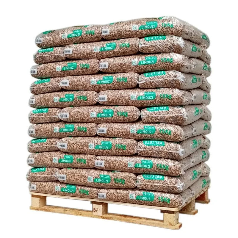Pellets de madeira de pellet limouzi