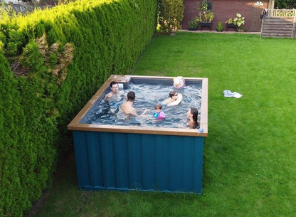 PISCINA SPA CONTENEDOR 3,0Mx 2,5M CON JACUZZI, PAQUETE CONFORT
