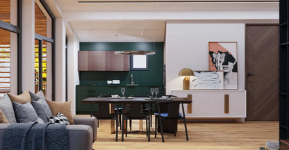 Casa pré-fabricada disponível imediatamente Chalet K-Home-M-80
