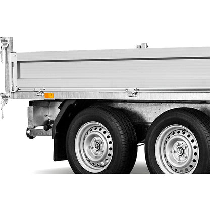 Reboque basculante hidráulico de 2 eixos TASKER 400/2C – 3500 kg