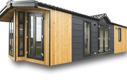 Casa móvel pequena com garagem T2