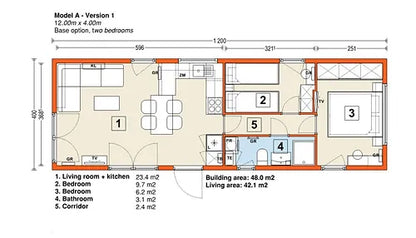 CASA MÓVEL 37 m² – 42 m²