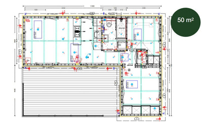 Chalé Groenlândia 50m2