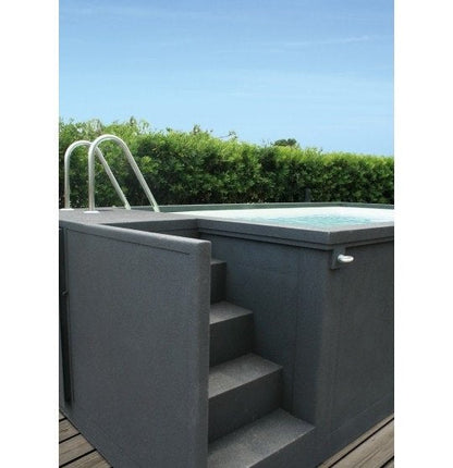 MINI CONTENEDOR DE PISCINA MÓVIL 5M25x2M55x1M26