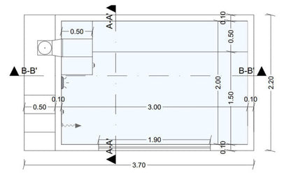 PISCINA ELEVADA ACERO RÍGIDO ILU PRO 230