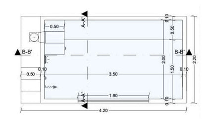PISCINA ELEVADA ACERO RÍGIDO ILU PRO 235