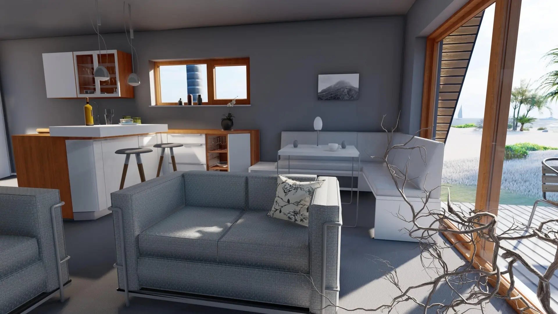 Casa modular de dois andares X-Sense de 75