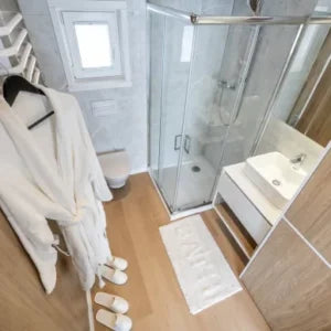 Casa Móvel Pro com dois quartos de 4 camas 57m²