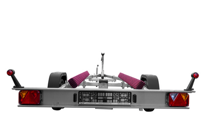 Reboque para barco Unitrailer Jet Alu PTAC 750 kg de 465 x 175 cm