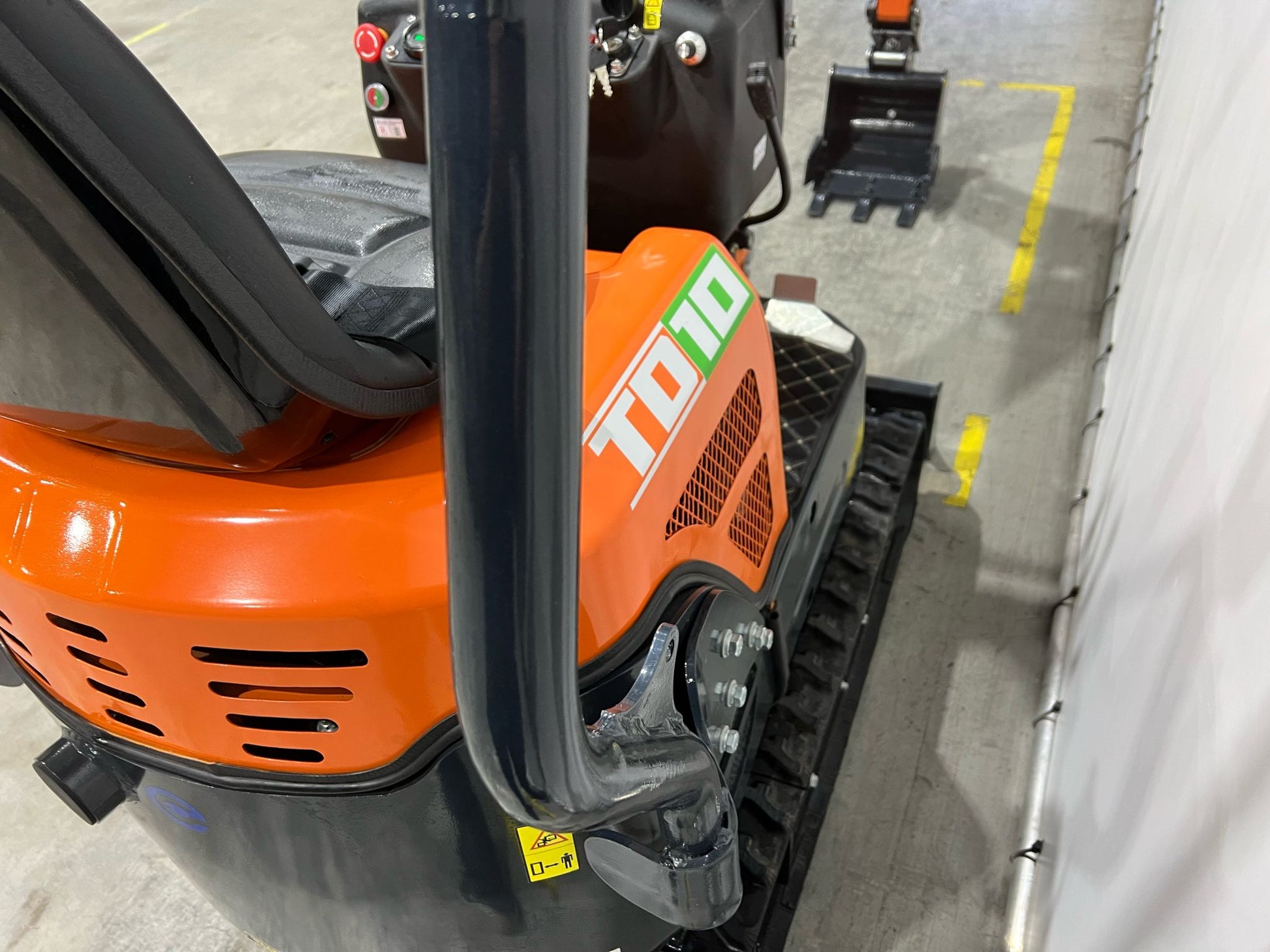 Mini escavadora elétrica TD10 E-Excavator
