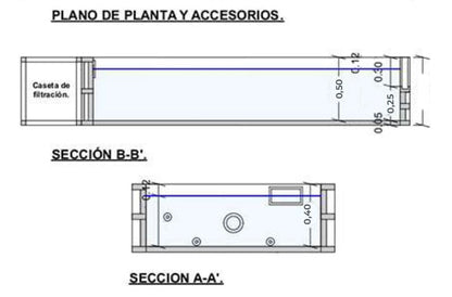 PISCINA ELEVADA ACERO RÍGIDO ILÚ AGUA