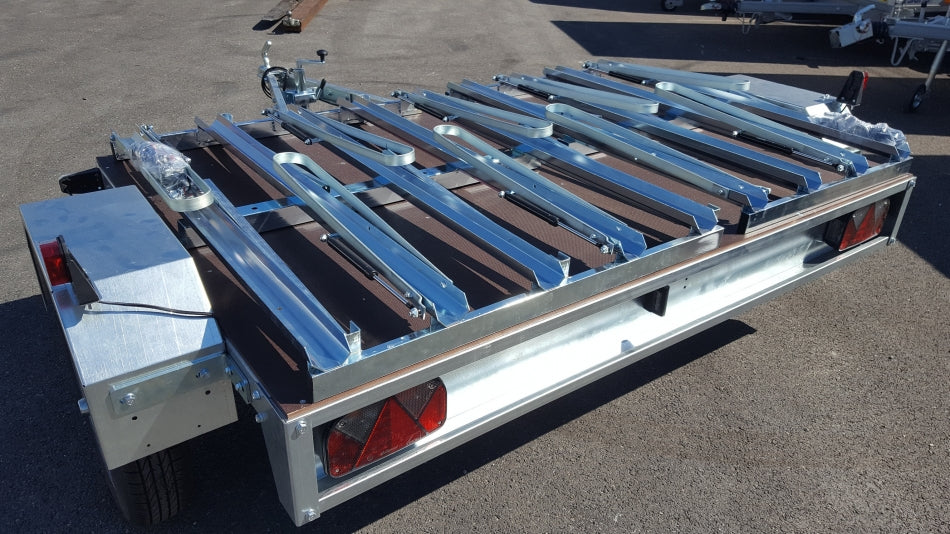 Reboque para bicicletas Orme-R186 – transporte seguro para 9 bicicletas