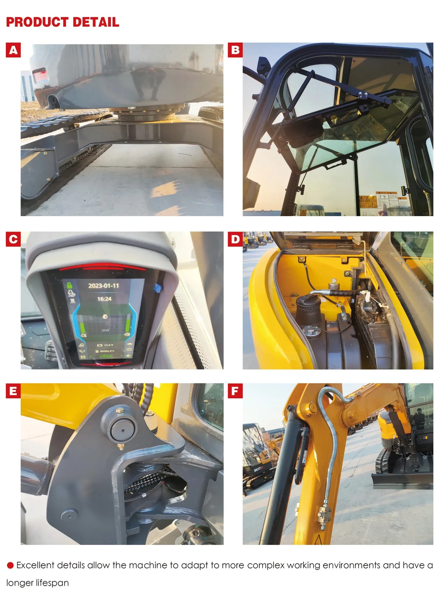 Miniescavadeira Kubota de 3,5 toneladas