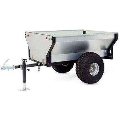 Reboque basculante galvanizado 500 kg para uso profissional e lazer