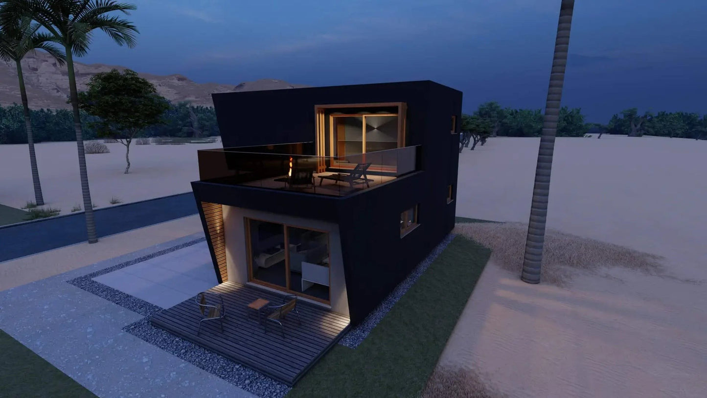Casa modular de dois andares X-Sense de 75
