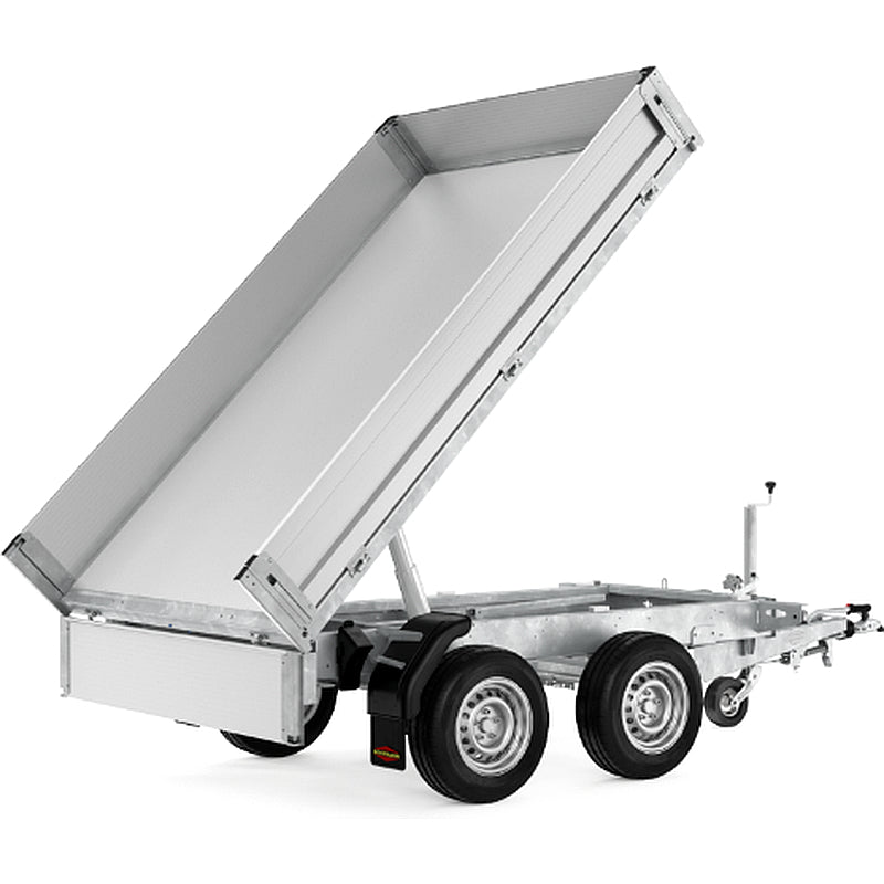 Reboque basculante hidráulico de 2 eixos TASKER 400/2C – 3500 kg