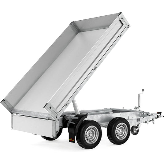 Reboque basculante hidráulico de 2 eixos TASKER 400/2C – 3500 kg