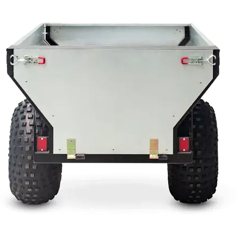 Reboque basculante galvanizado 500 kg para uso profissional e lazer