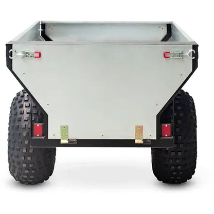 Reboque basculante galvanizado 500 kg para uso profissional e lazer