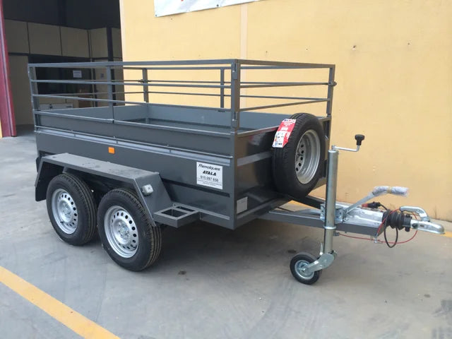 Reboque de 2 eixos 2.500 x 1.500 x 500 – reforçado – pbt 750 kg