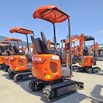 Mini escavadora Deleks M90