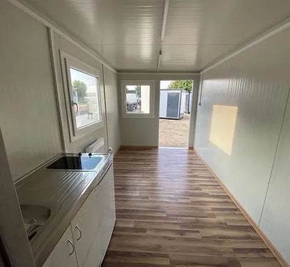 Contentor de Escritório 6,00 X 2,40 com WC, Chuveiro e Cozinha ( Ref: 2390 )
